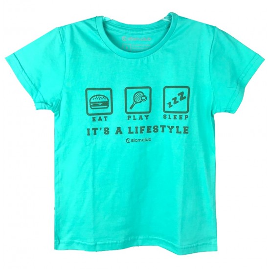 CAMISETA SLAMCLUB IT´S A LIFESTYLE - VERDE